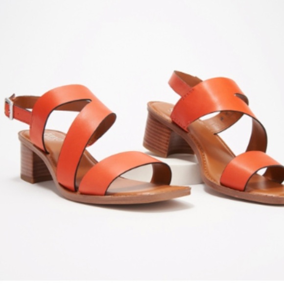 Franco Sarto Shoes - NEW Franco Sarto Leather Heeled Sandals